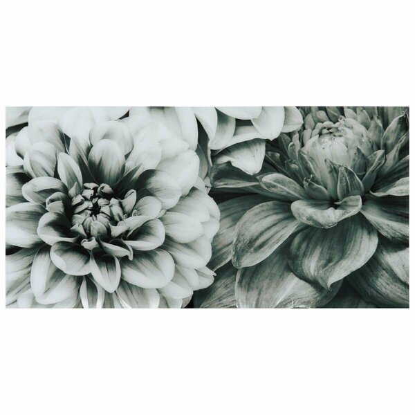 Empire Art Direct 36 x 72 in. Flower Blossoms Frameless Tempered Glass Panel Contemporary Wall Art TMP-EAD0851-3672